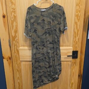 Hayden Camouflage Patterned Dress